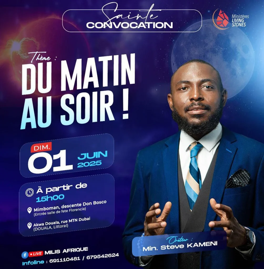 Sainte Convocation Juin 2025 - Ministre Steve Kameni.